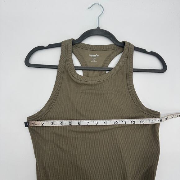 Old Navy Active Ultralite Womens Medium Green Athletic Racerback Tank Maxi Dress - Picture 10 of 10
